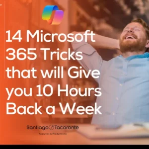 Microsoft 365 tricks course thumbnail showing 14 productivity strategies to save 10 hours per week