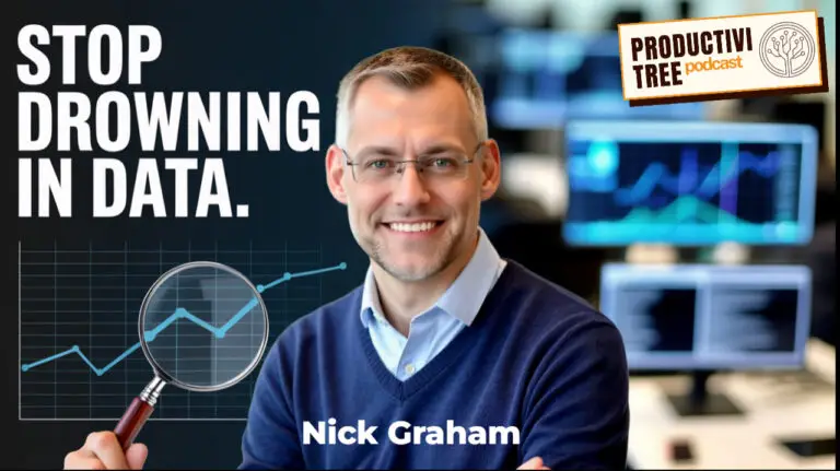 More Data, Less Decisions 2 Nick Graham Insights expert image on a interview that explains about data-driven decision making