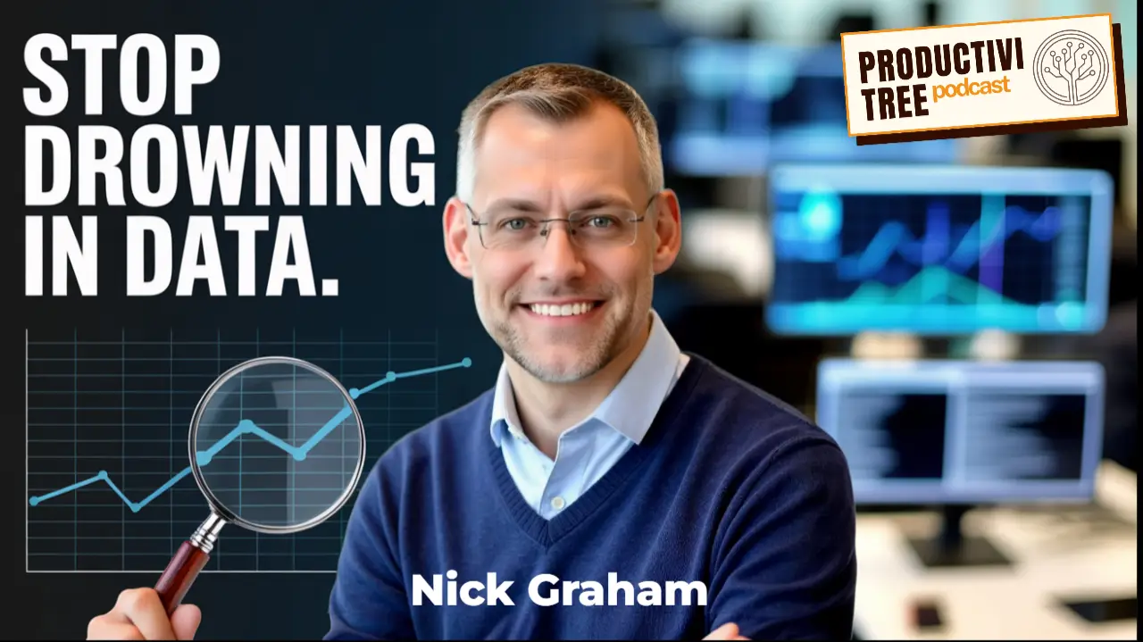 Nick Graham Insights expert image on a interview that explains about data-driven decision making