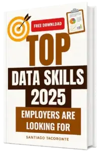 Top analytics skills ebook cover featured in the free productivity resources for knowledge workers and teams page