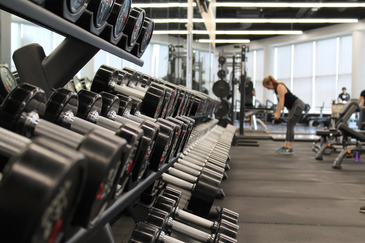 fitness after 45 strength training in gym