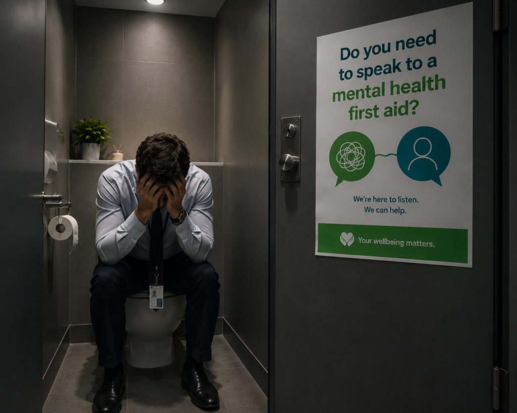 Why Wellness Washing Is Making Workplace Burnout Worse 1 Toilet Breakdown